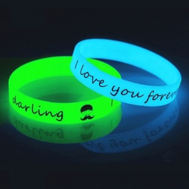 Radium Two side screen print Wristband (12mm)