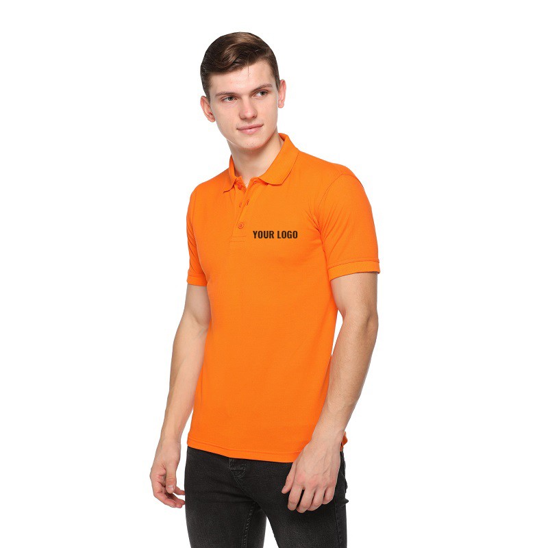 Cotton Polo Neck T-Shirt