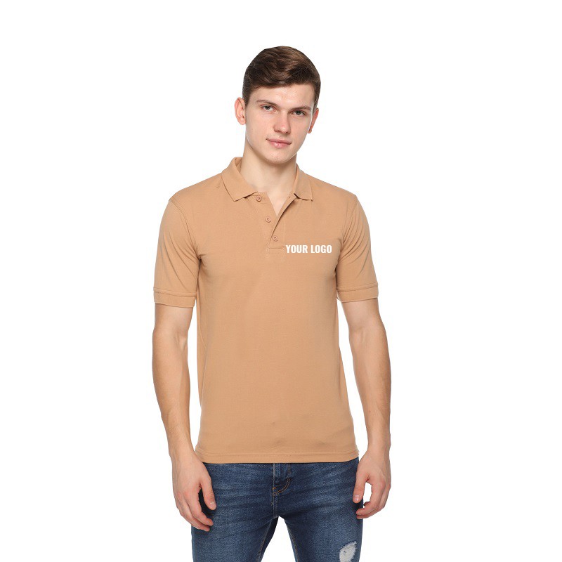 Cotton Polo Neck T-Shirt