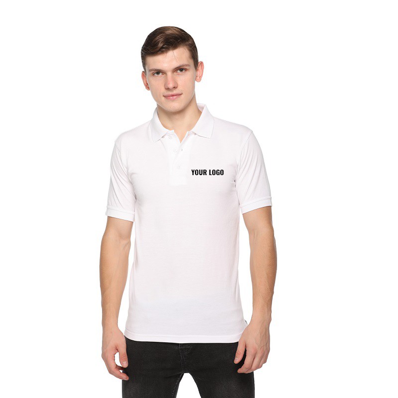 Cotton Polo Neck T-Shirt