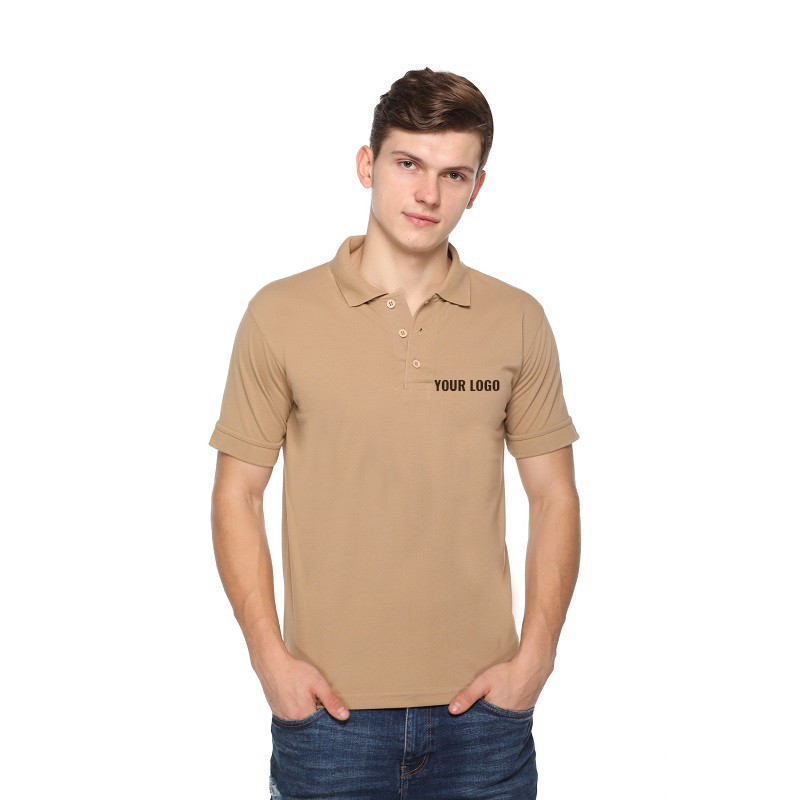 Cotton Polo Neck T-Shirt