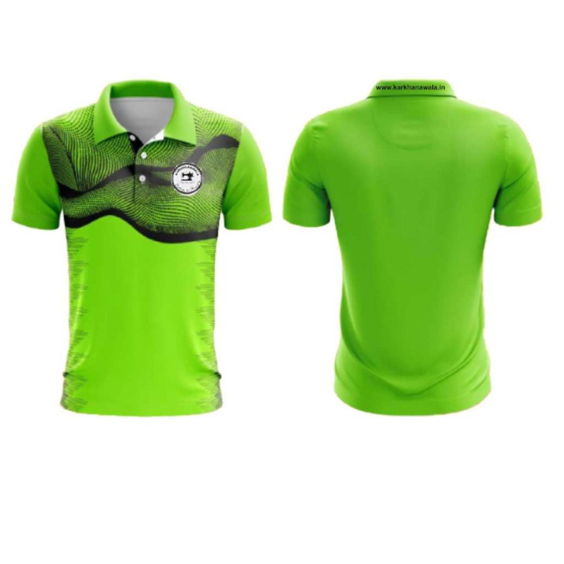 Sublimation Polo Neck T-Shirts (Front Digital)