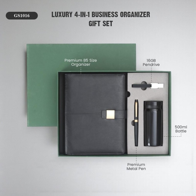 Luxury 4 in 1 Business Organizer Gift Set