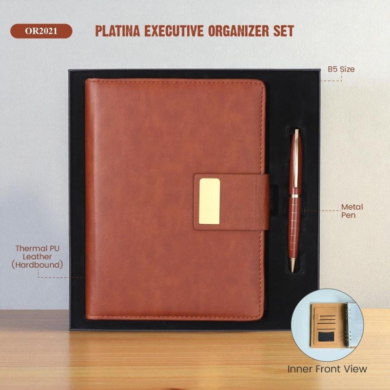 Platina Executive Organizer Set