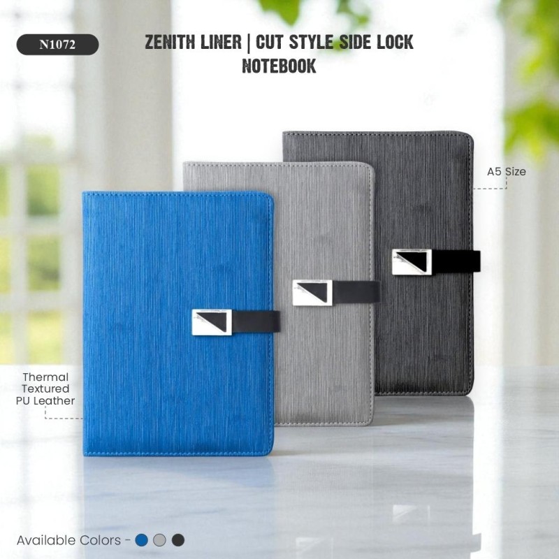 Zenith Liner | Cut Style Side Lock Notebook