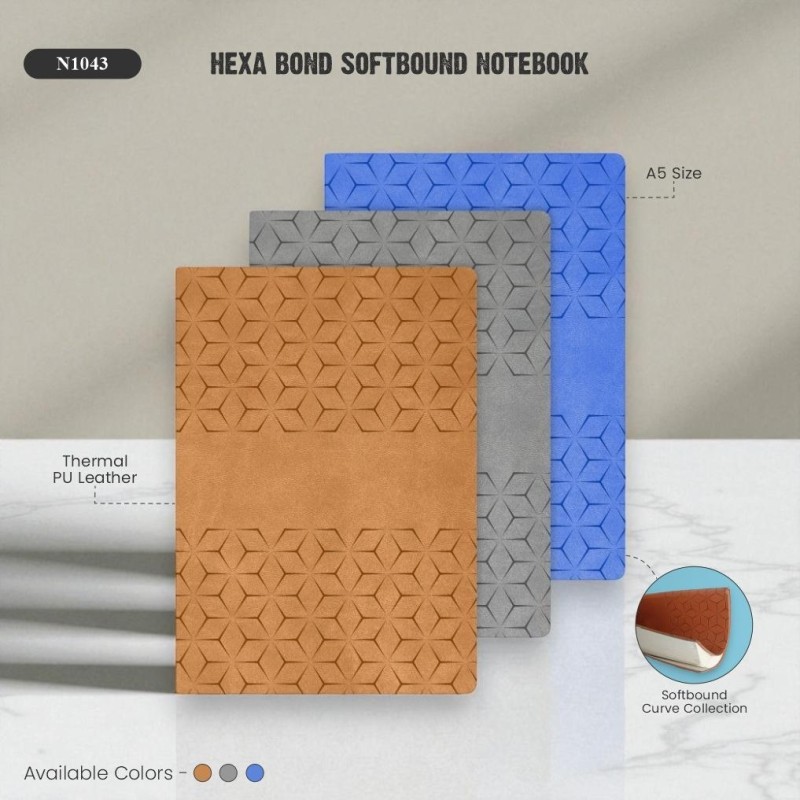 Hexa Bond Soft Bound Notebook