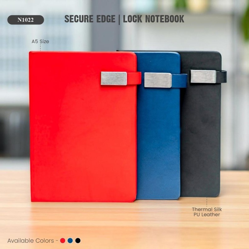 Secure Edge | Lock Notebook