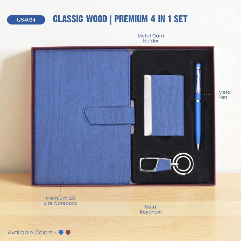 Classic Wood | Premium 4 in 1 Set