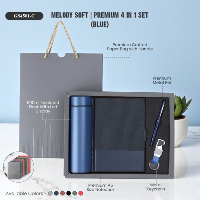 Melody Soft | Premium 4 in 1 Set (Blue)