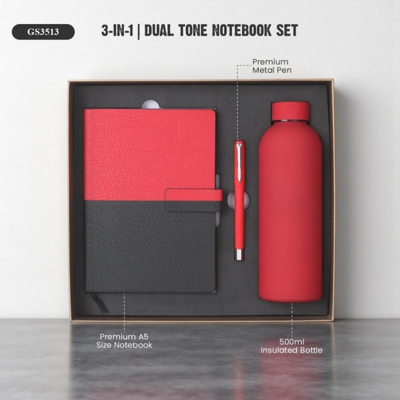 3-in-1 | Dual Tone Notebook Set