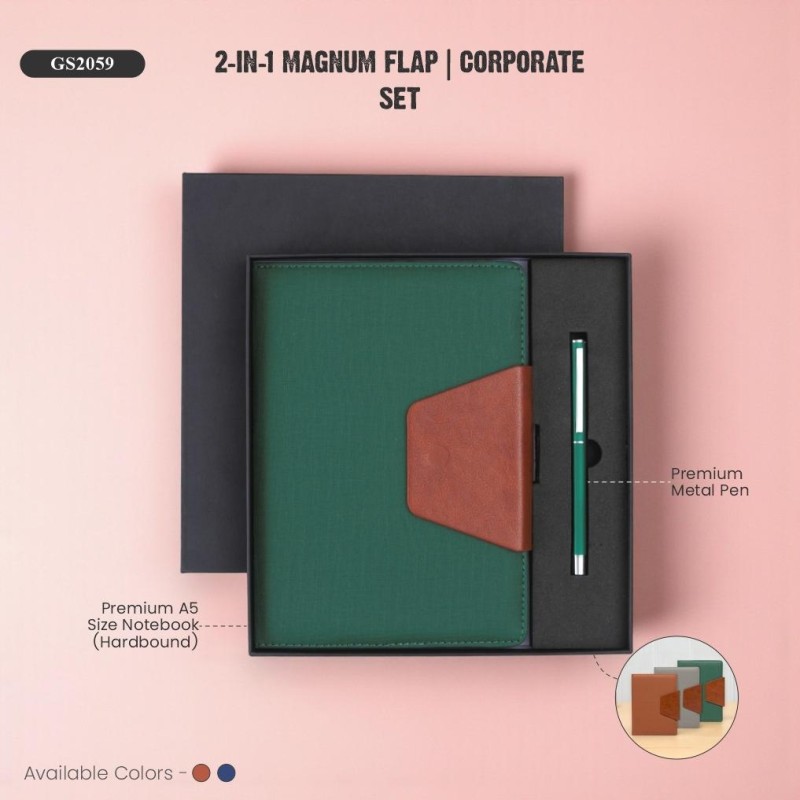 2-in-1 Magnum Flap | Corporate Set