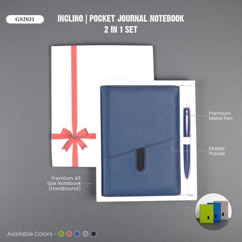 Inclino | Product Journal Notebook 2 in 1  Set