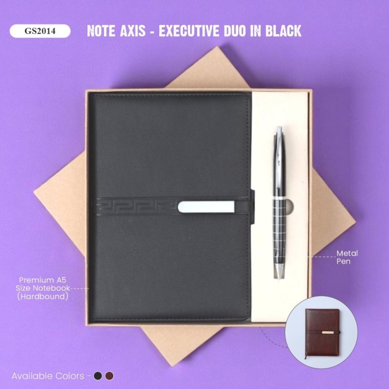 Note Axis – Executive Duo in Black Silver 230 / Gold 240