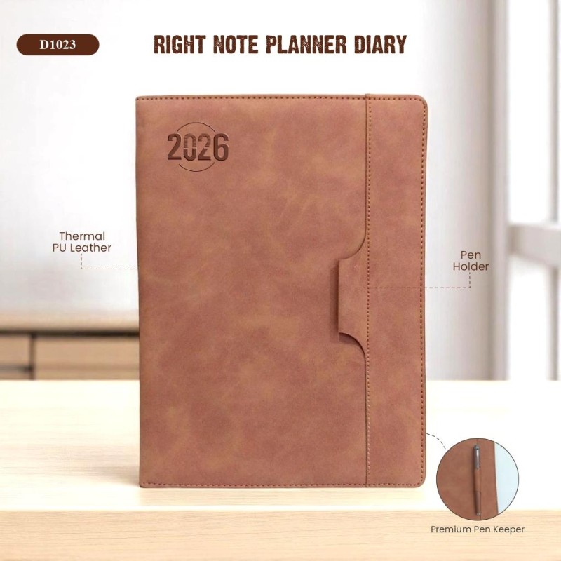 Right Note Planner Diary