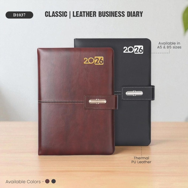 Classic Leather Business Diary