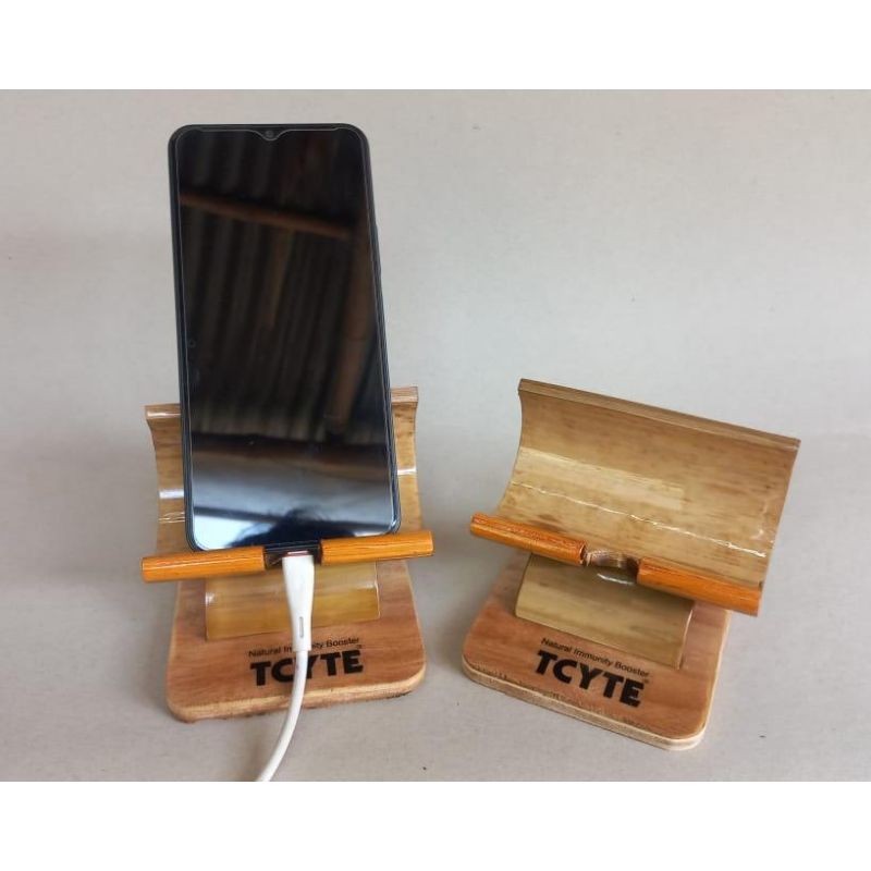 Bamboo Mobile Holder