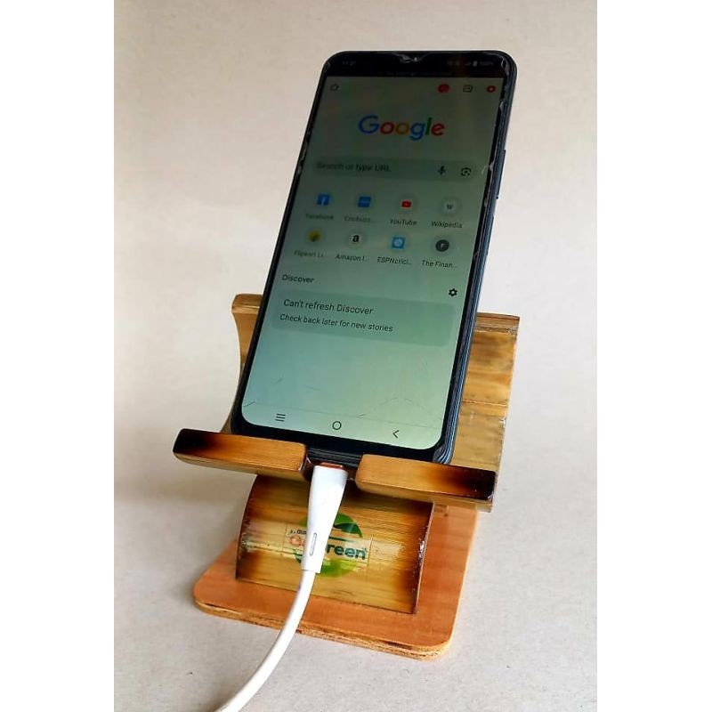 Bamboo Mobile Holder